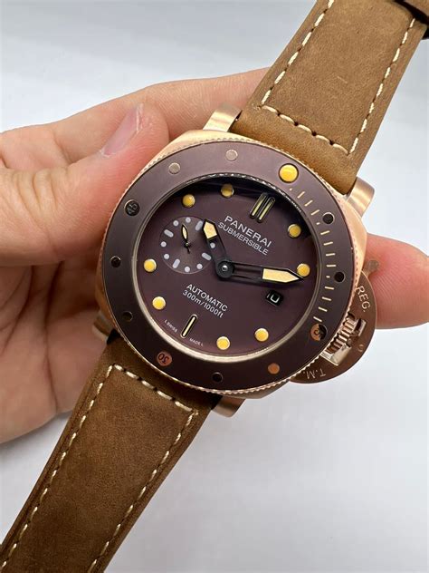 panerai submersible rose gold|ww panerai price.